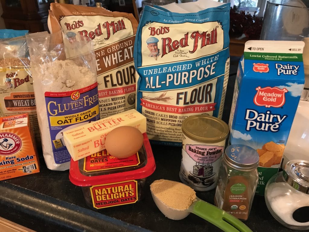 date scones ingredients | www.thefreshcooky.com