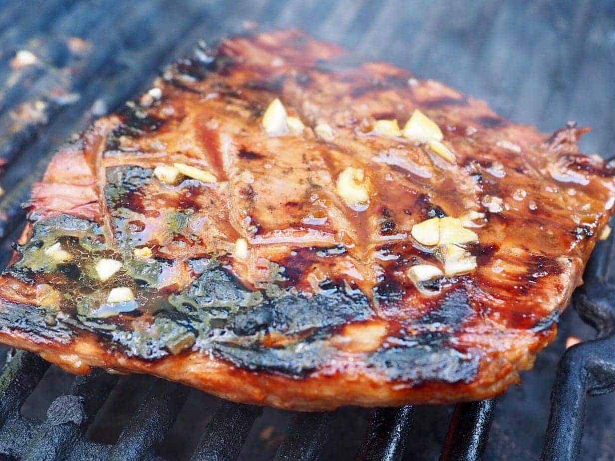 Famous Flank Steak Marinade • The Fresh Cooky