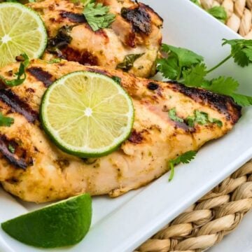 Coconut Lime Grilled Chicken