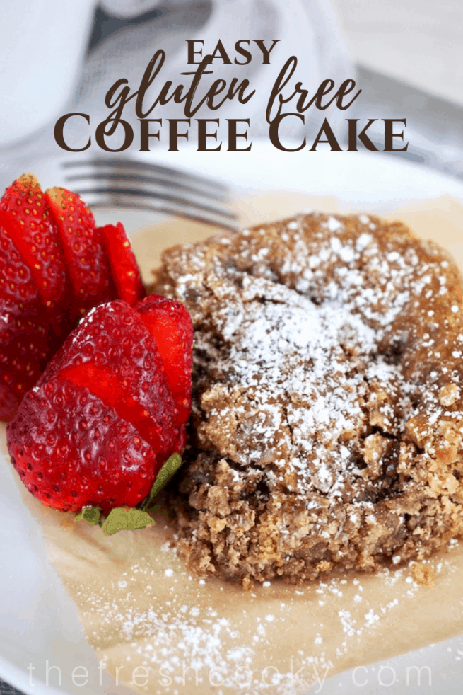Gluten Free Coffee Cake {with regular flour options} | www.thefreshcooky.com