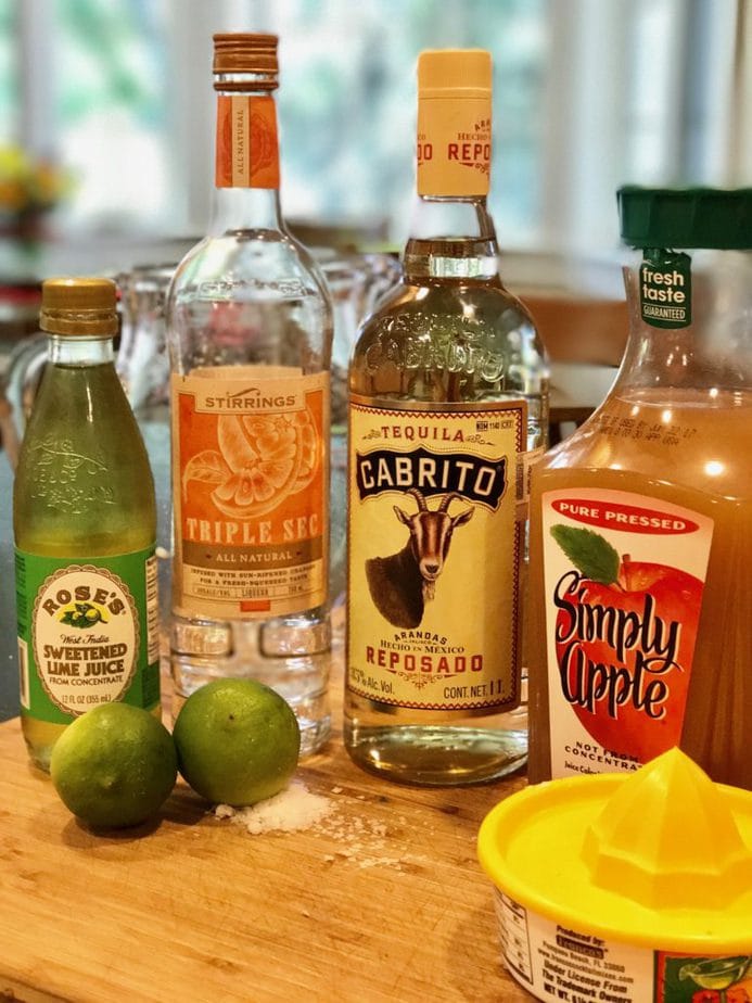 Margarita Ingredients | www.thefreshcooky.com