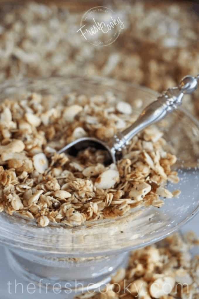 Easy Soft Baked Crock Pot Granola