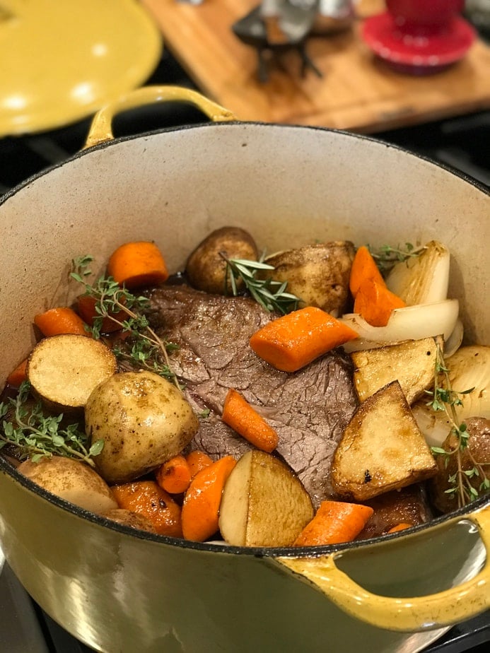 Bread and Butter Pot Roast • The Fresh Cooky