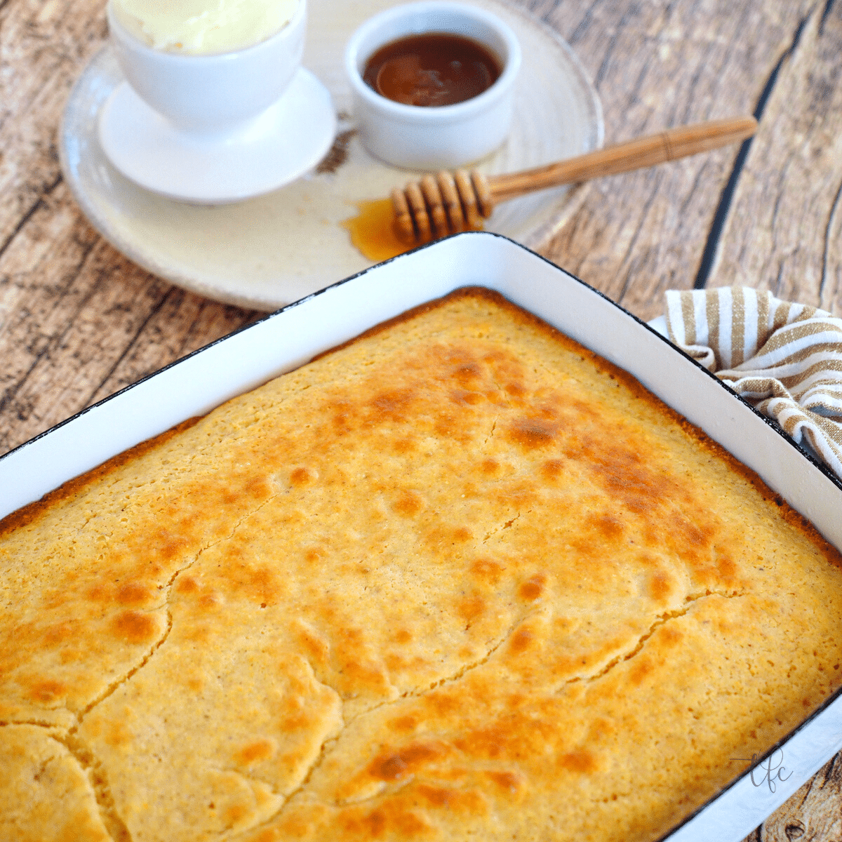 Sweet Cornbread Recipe - The Gunny Sack