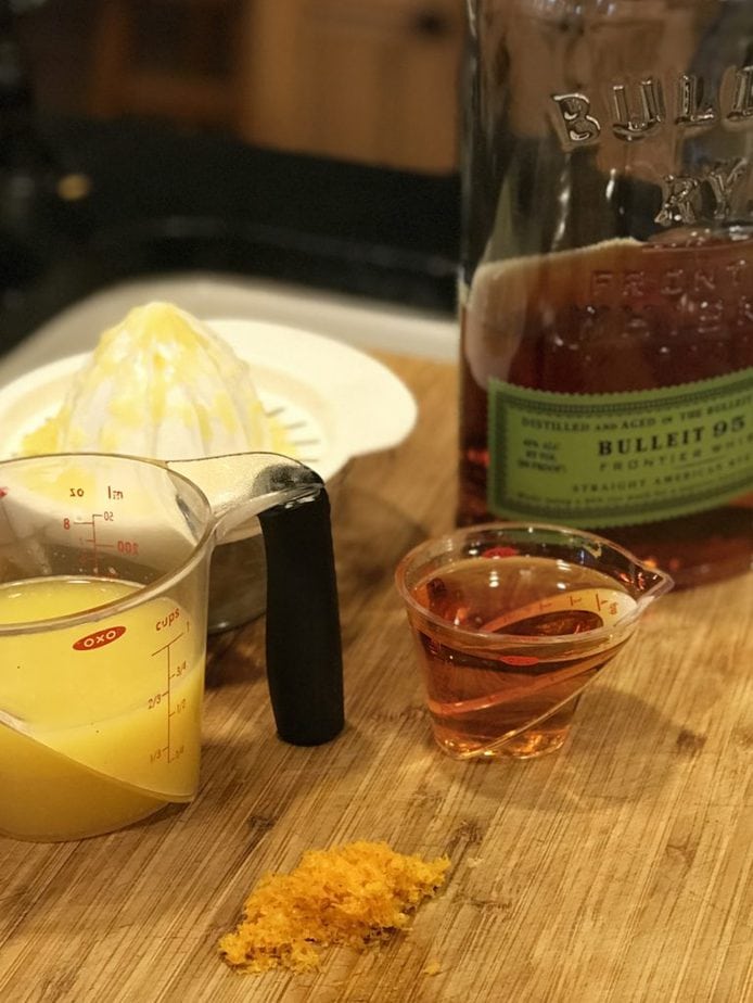 Orange Juice and Whiskey | Thanksgiving Praline Yams