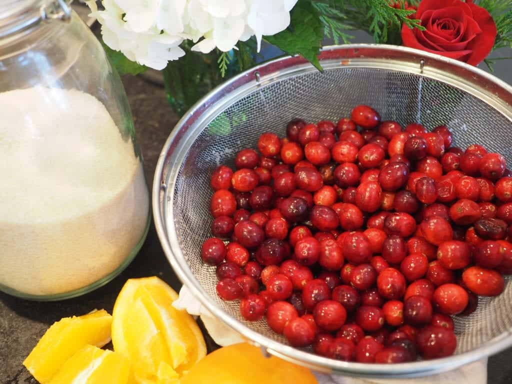 Cranberries for Relish