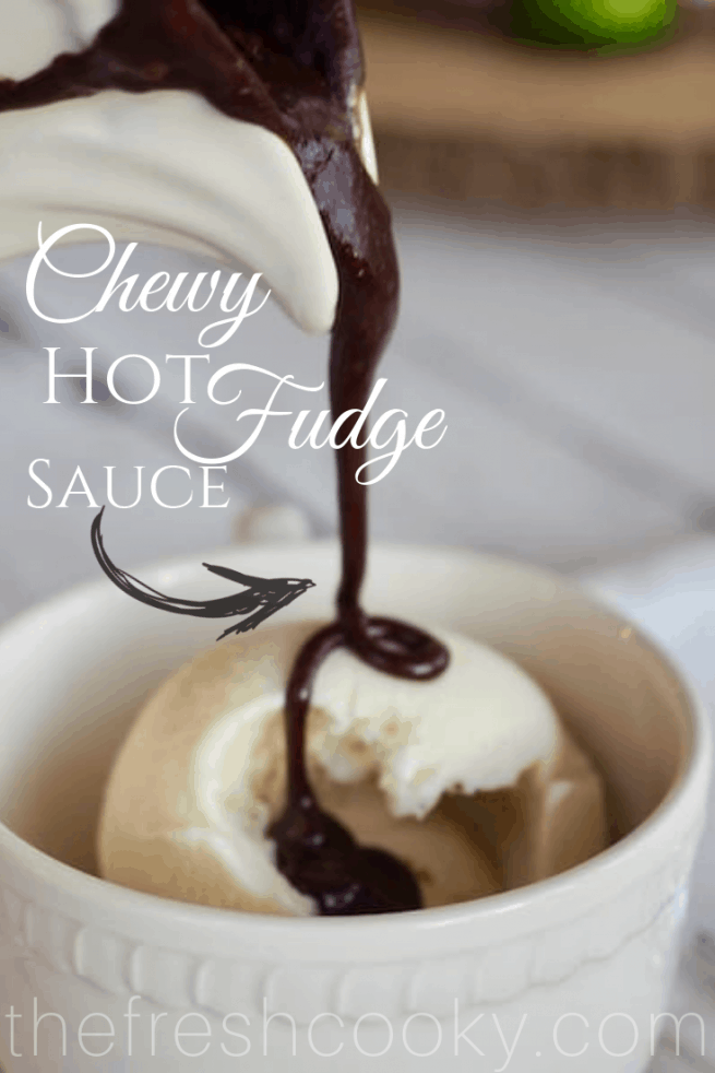 Chewy Hot Fudge Sauce | www.thefreshcooky.com