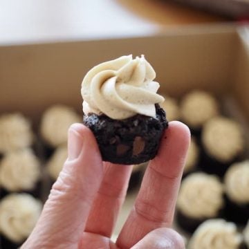 Espresso Brownie Bites | www.thefreshcooky.com