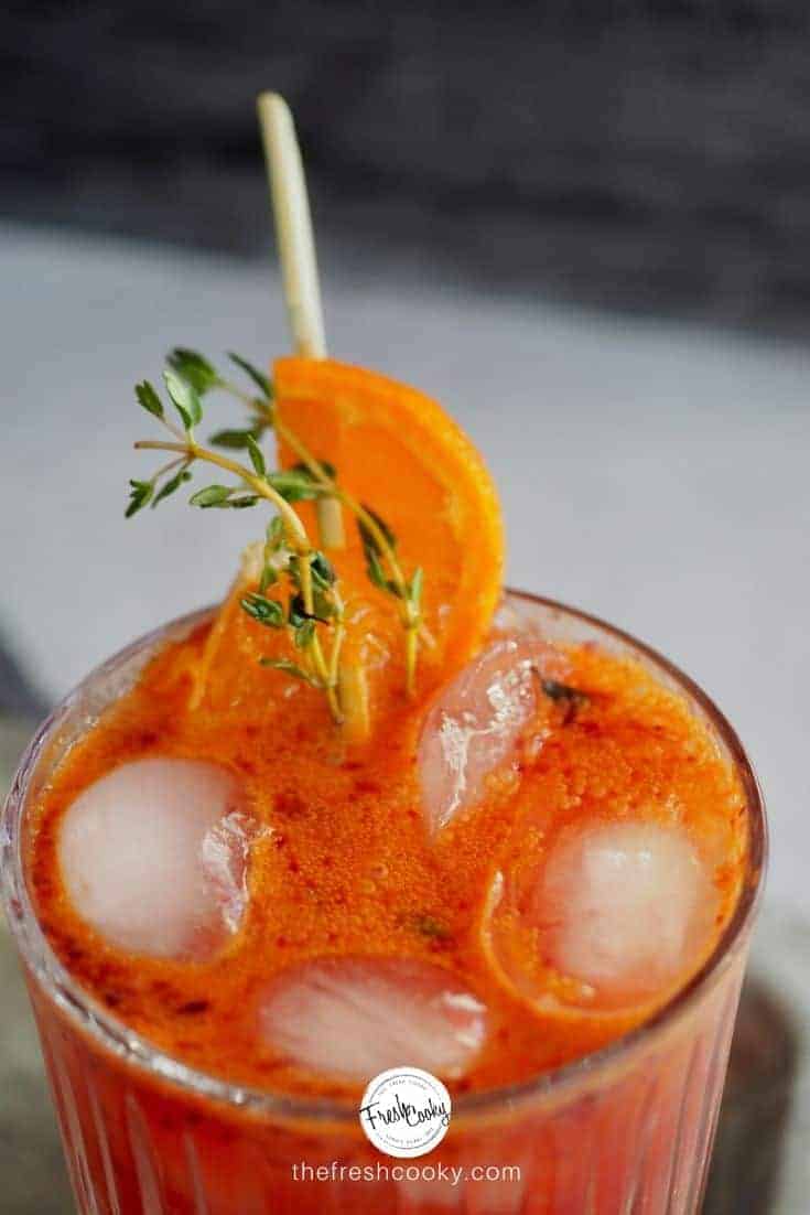 Tangerine and Thyme Gin & Tonic