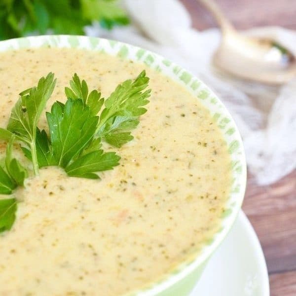 Better-than-Panera Broccoli Cheese Soup • The Fresh Cooky