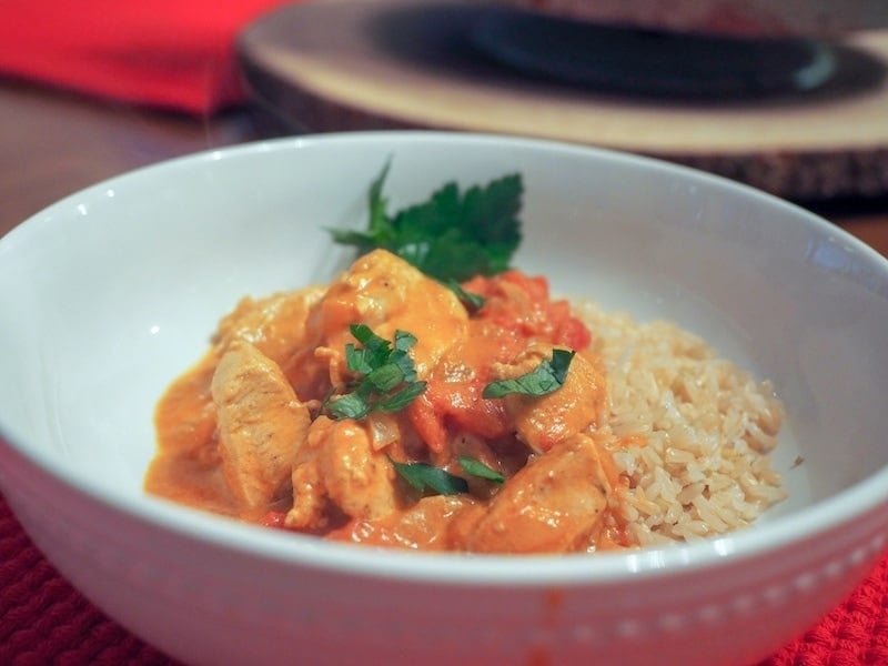 Coconut Curry Chicken | www.thefreshcooky.com #lowcarb #keto #paleo #whole30
