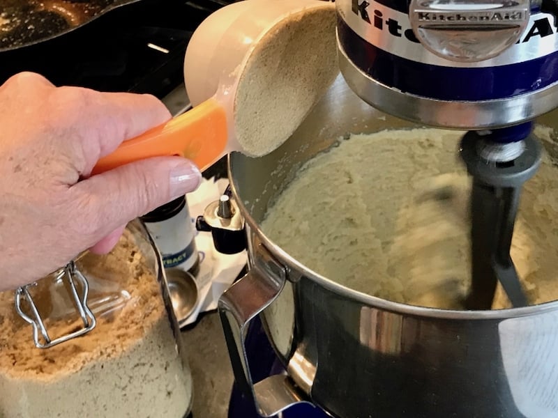 Adding brown sugar to sugar cookie batter | www.thefreshcooky.com