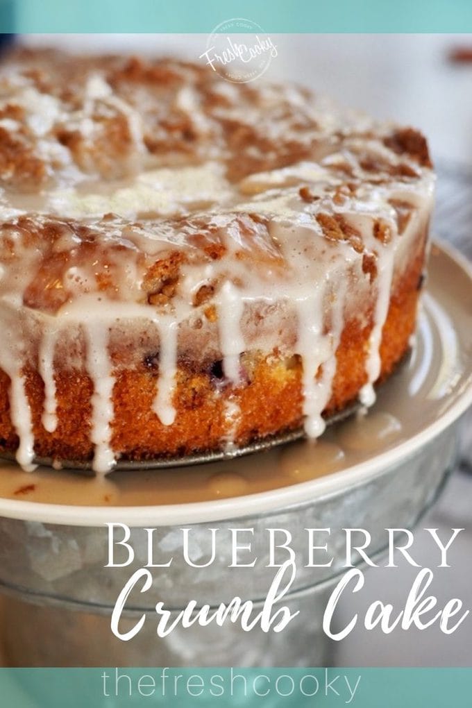 Blueberry Crumble Cake