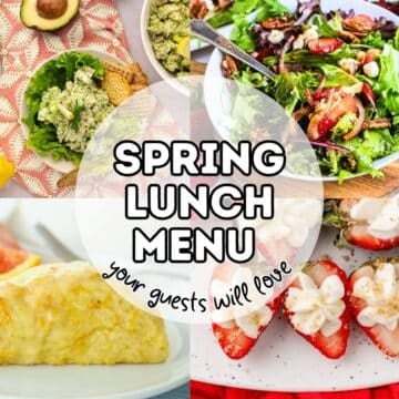 Spring Lunch Menu