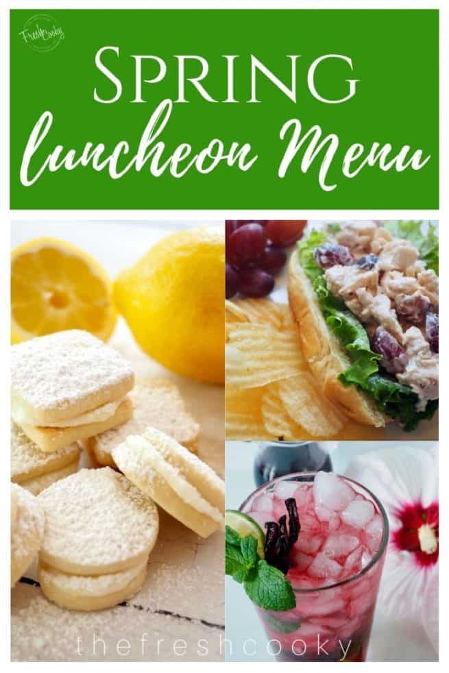 Spring Luncheon Menu