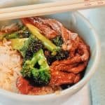 Beef & Broccoli 30 minute Meal | www.thefreshcooky.com #beef&broccoli #30minutemeal #weeknightmeals #whatsfordinner