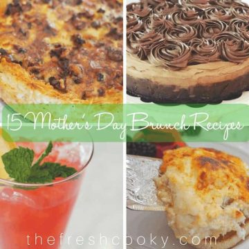 15 Mother's Day Brunch Recipes | www.thefreshcooky.com #mothersday #brunch #recipes
