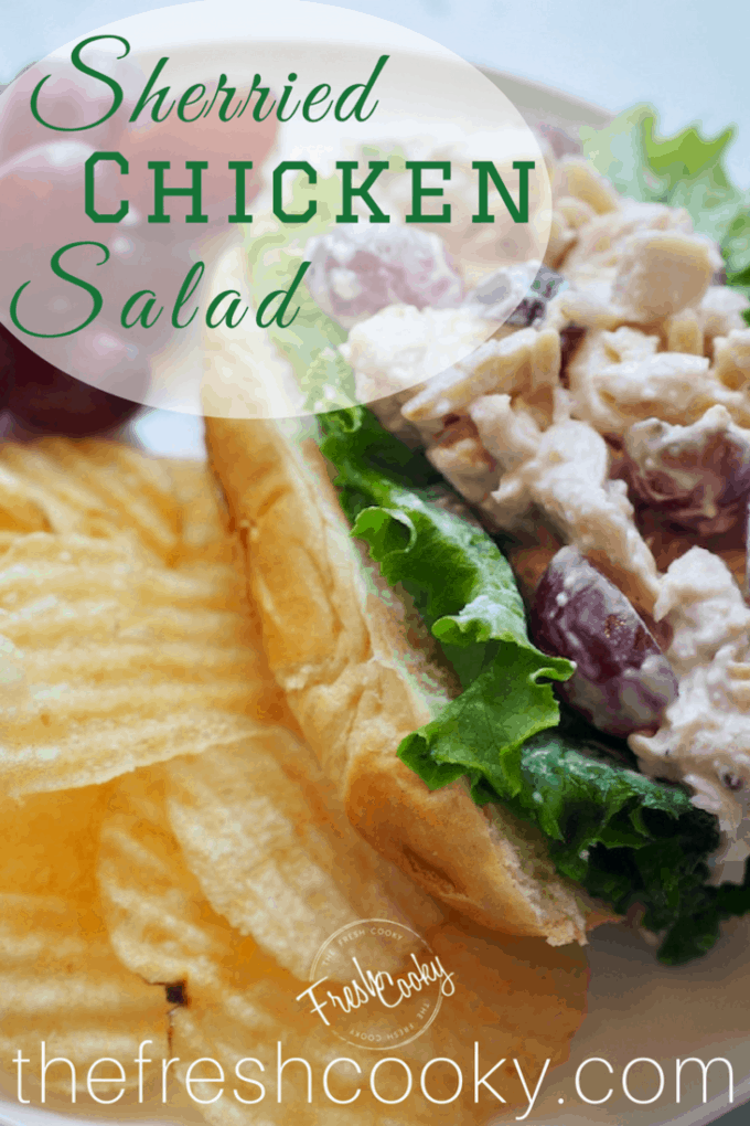 Sherried Chicken Salad | www.thefreshcooky.com