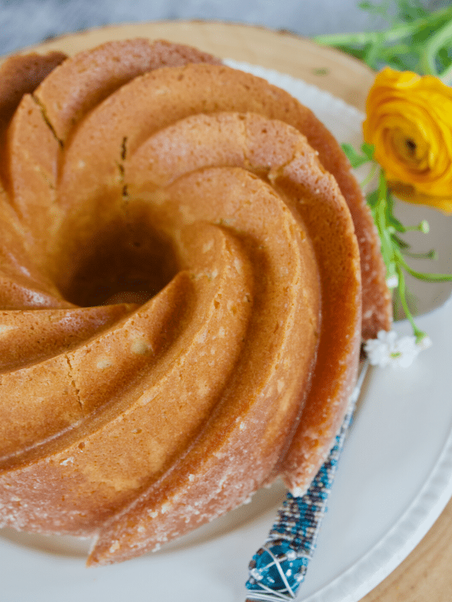 Old-Fashioned Butter Pound Cake Story