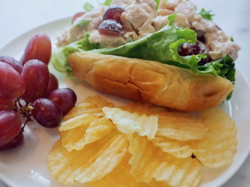 Sherried Chicken Salad | www.thefreshcooky.com