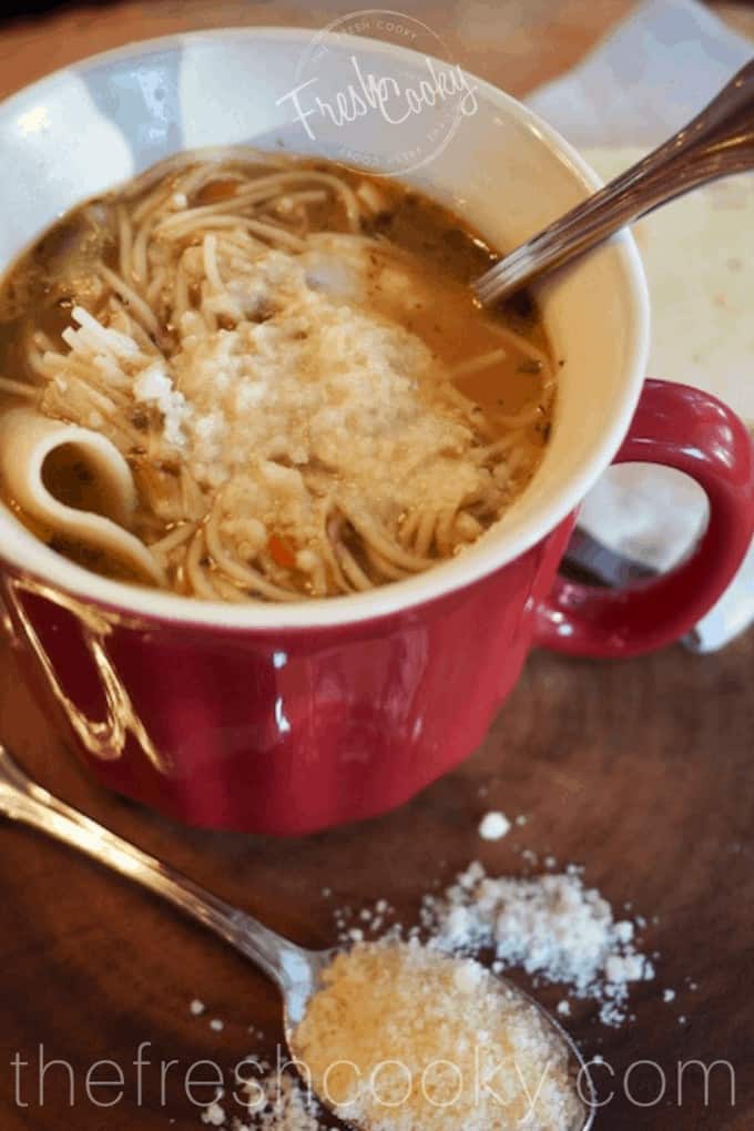 Easy Chicken Noodle Soup • The Fresh Cooky