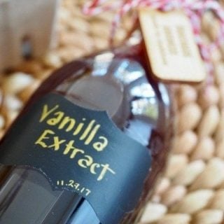 Homemade DIY Vanilla Extract