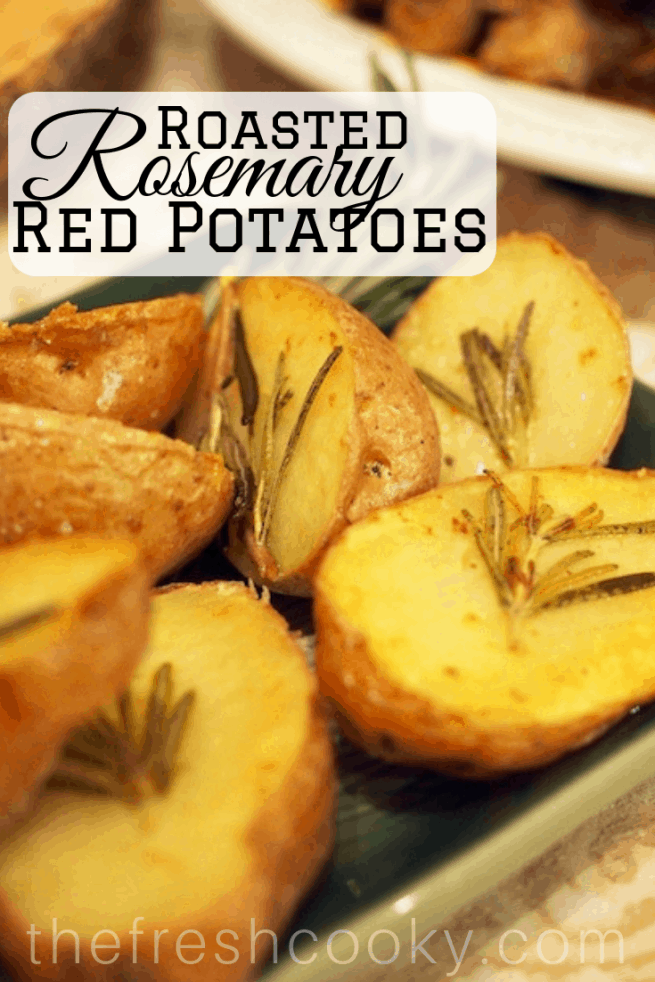 Roasted Rosemary Red Potatoes | www.thefreshcooky.com