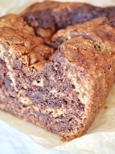 Banana Nutella Bread | www.thefreshcooky.com