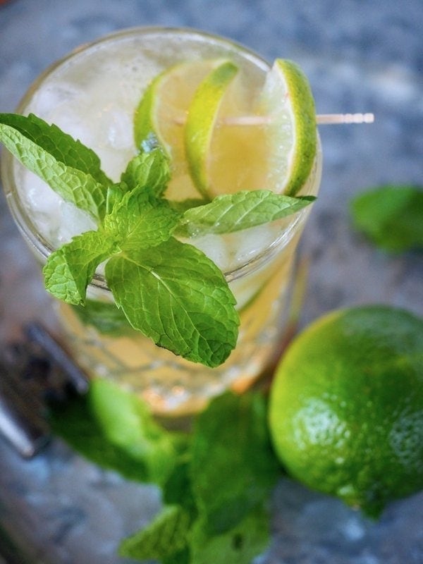 Irish Mule Garnish | www.thefreshcooky.com