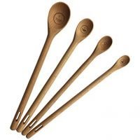 Long Handle Wooden Measuring Spoons