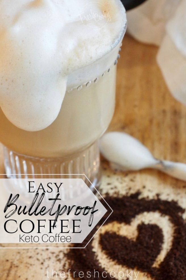 Bulletproof Coffee Latte | www.thefreshcooky.com