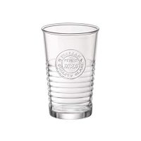 Bormioli Rocco Officina Water Glasses; Set Of 4 Clear Drinking Tumblers 
