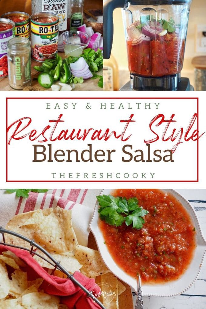 Fresh Tomato Blender Salsa – A Simple Palate