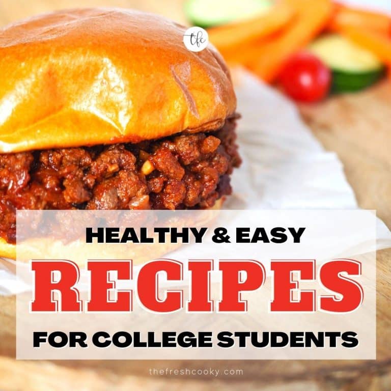 Healthy Recipes for College Students