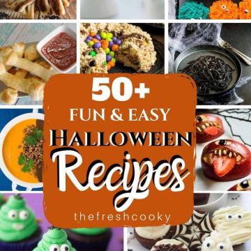 Pin for 50 Fun and Easy Halloween Recipes