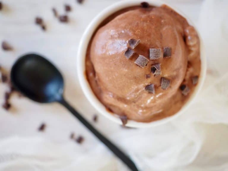 Easy Homemade Chocolate Ice Cream Recipe (no eggs)