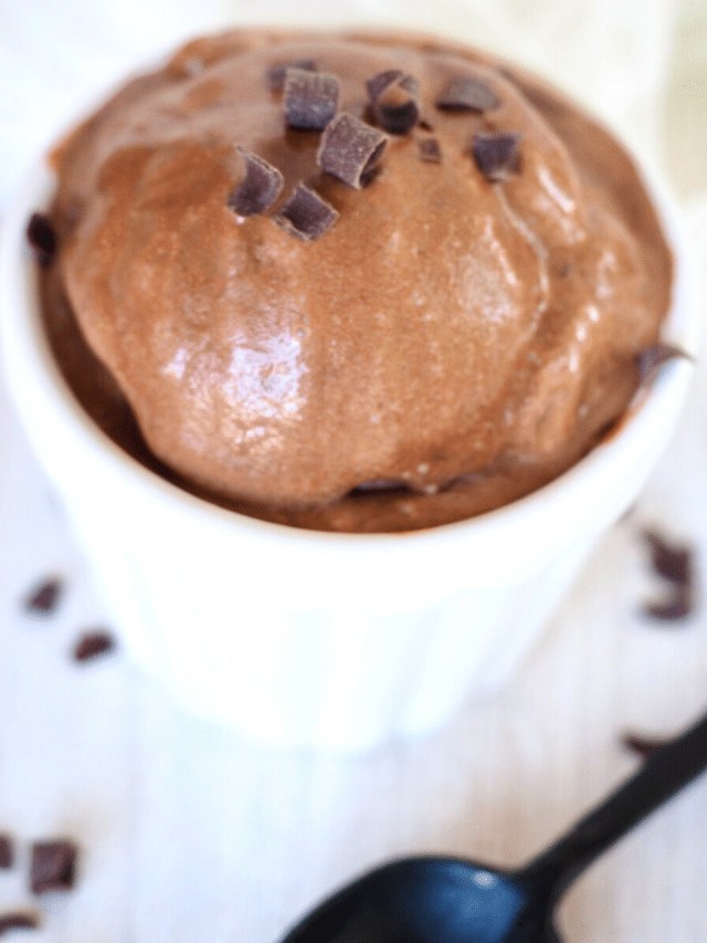 Homemade Chocolate Ice Cream Story