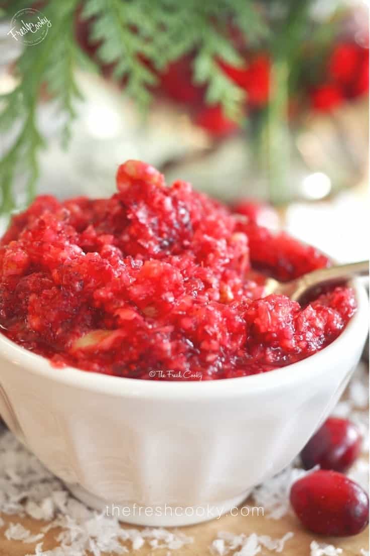 Fresh Cranberry Relish The Fresh Cooky