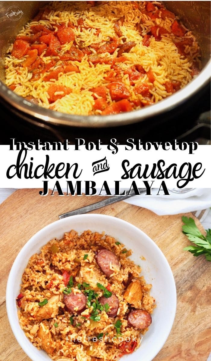 The Best Chicken & Sausage Jambalaya Recipe • The Fresh Cooky