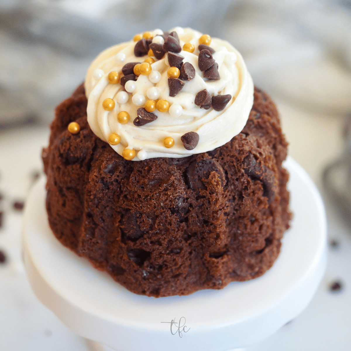 nothing bundt cakes peppermint chocolate chip bundtlet Rima Denson