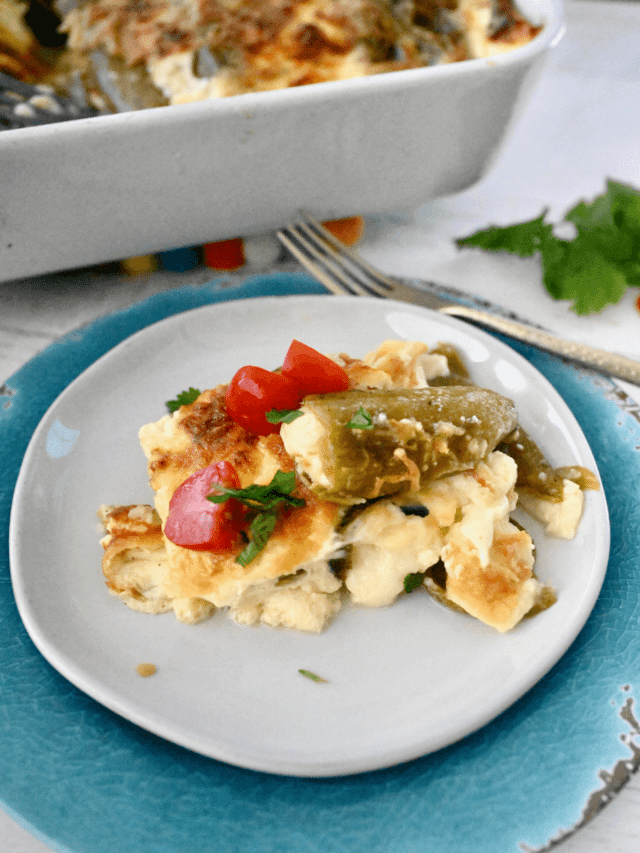 Easy Hatch Green Chile Relleno Casserole Story • The Fresh Cooky