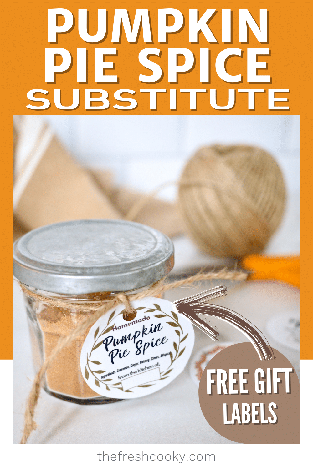 Substitute for Pumpkin Pie Spice • The Fresh Cooky