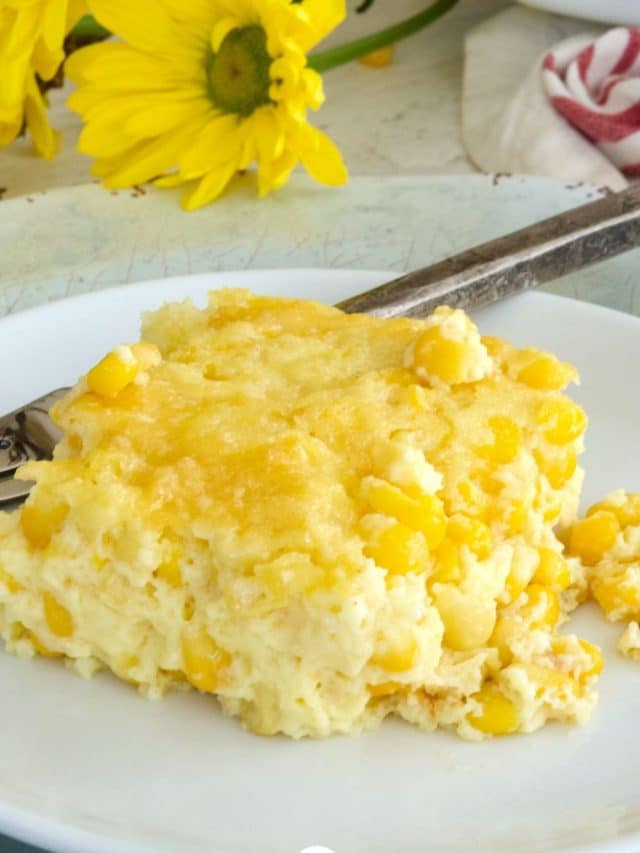 Corn Casserole without Creamed Corn Story