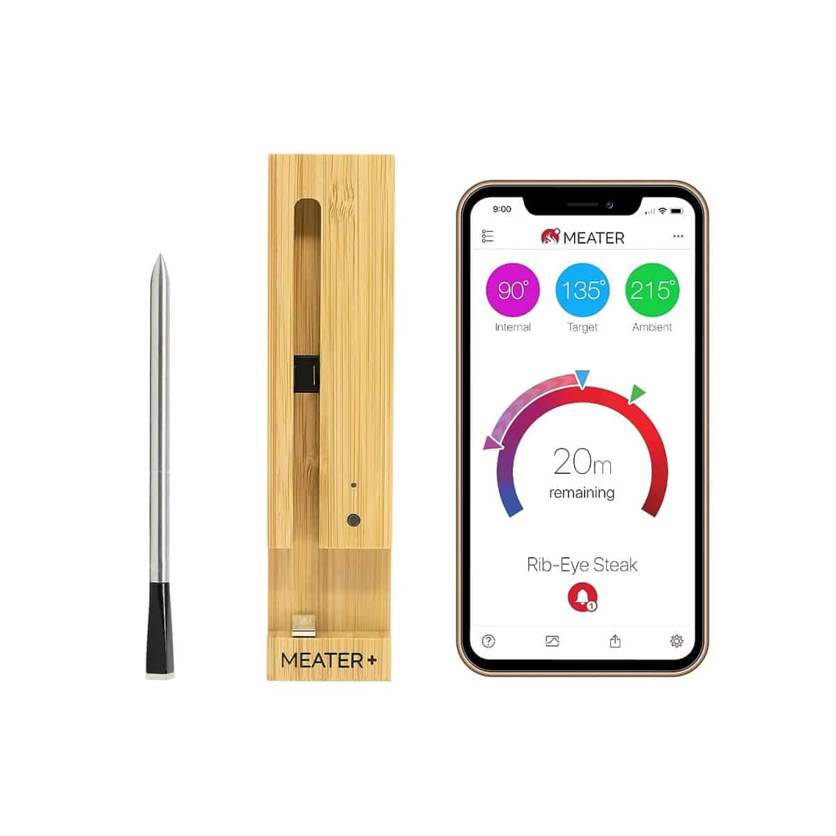 Meater wireless thermometer.