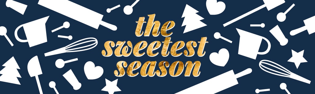 The Sweetest Season Banner for the 2021 Cookie Exchange.