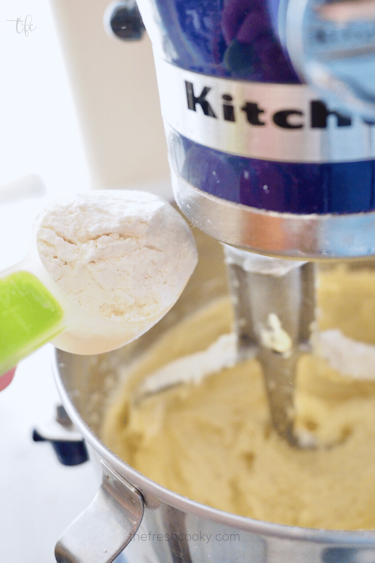Add one third flour mixture to batter.