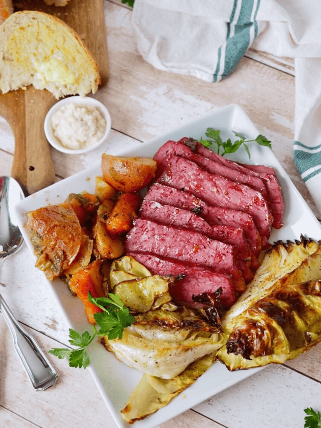 Best Baked Corned Beef and Cabbage