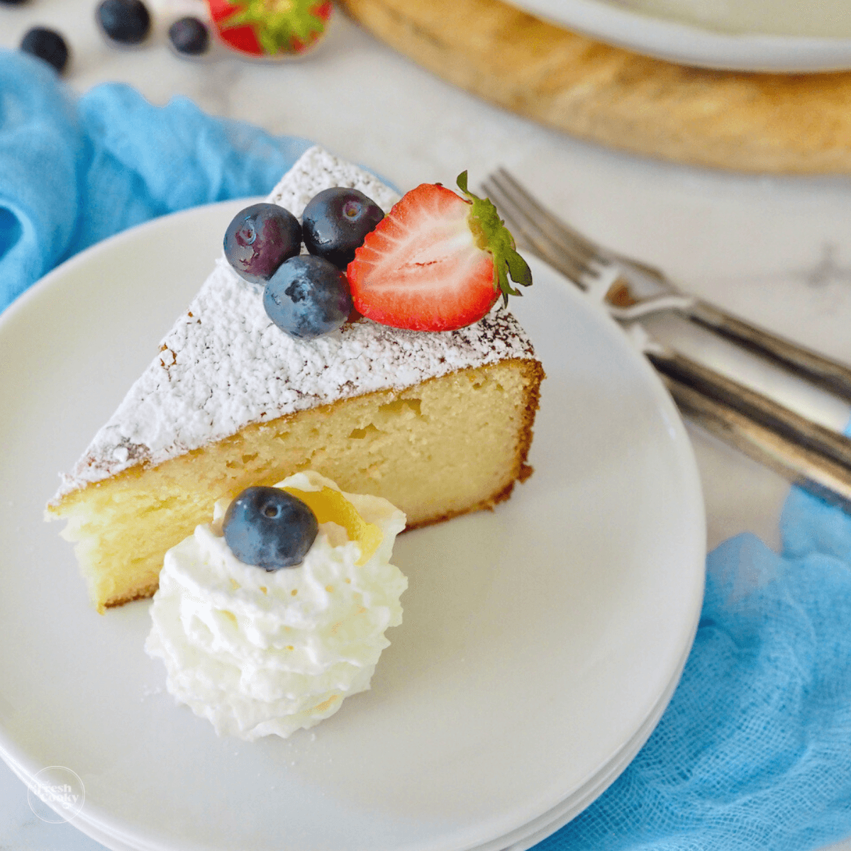 Italian Cream Cake with Pecan Cream Cheese Icing - Southern Plate