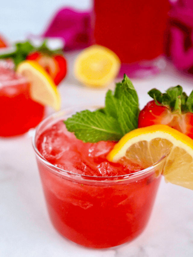 Best Pink Lemonade Vodka Cocktail or Mocktail Story