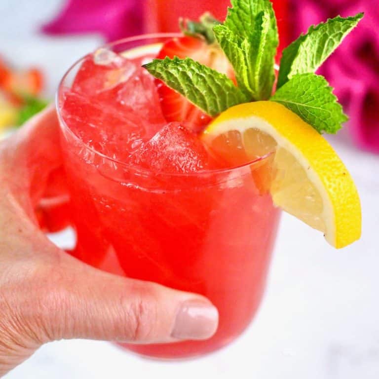 Best Pink Lemonade Vodka Cocktail Recipe (+ Mocktail)